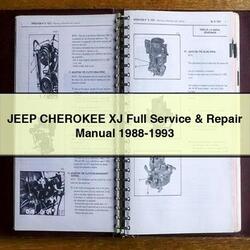 1988-1993 Jeep Cherokee Service Repair Workshop Manual PDF