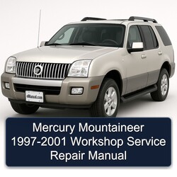 1997-2001 Mercury Mountaineer Service Repair Workshop Manual PDF