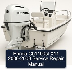 2000-2003 Honda CN250 Helix CB1100SF X11 Service Repair Workshop Manual PDF