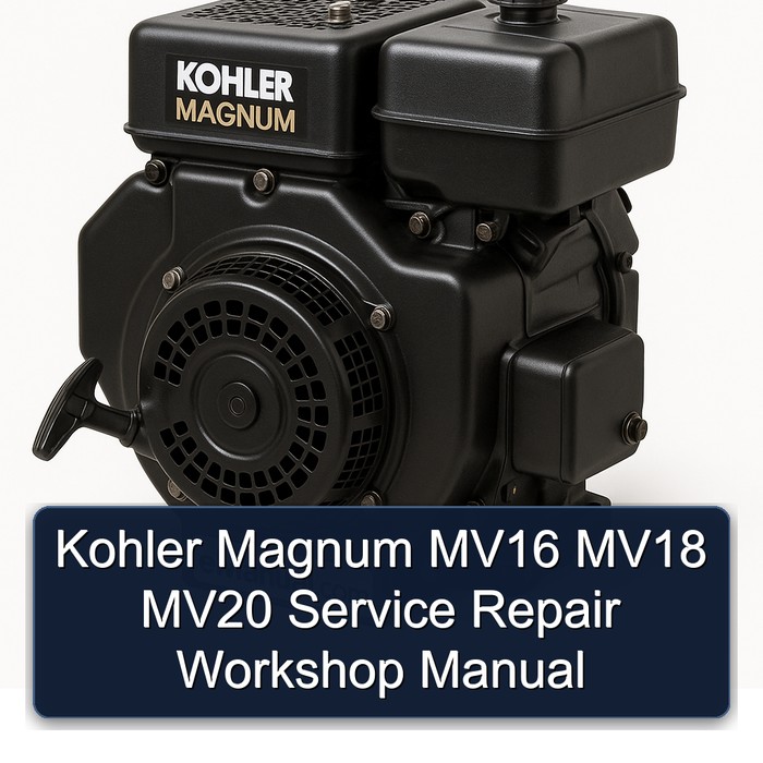 Kohler Magnum Models MV16 MV18 MV20 Service Repair Workshop Manual PDF