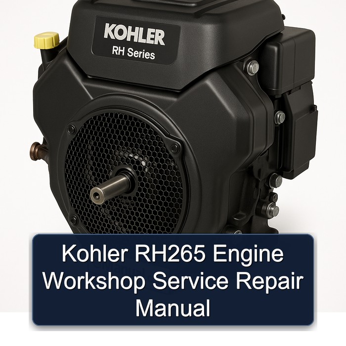 Kohler RH Series RH265 Engine Service Repair Workshop Manual PDF