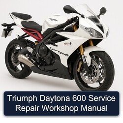 Triumph Daytona 600 Service Repair Workshop Manual 