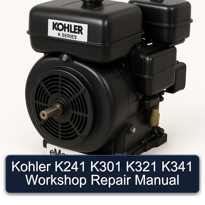 Kohler K Series K241 K301 K321 K341 Service Repair Workshop Manual PDF