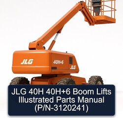 JLG 40H 6 Boom Lifts Illustrated Parts (p/n-3120241) Catalog PDF