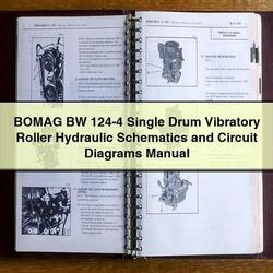 Bomag BW 124-4 Single Drum Vibratory Roller Hydraulic Service Repair Workshop Manual PDF