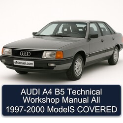 1997-2000 Audi A4 B5 All - Models Covered Service Repair Workshop Manual PDF