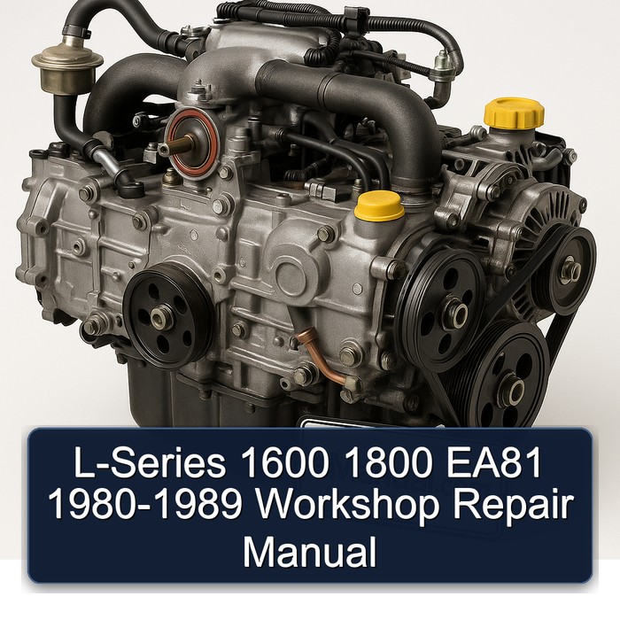 1980-1989 Subaru EA Series L-series 1600 1800 EA81 Service Repair Workshop Manual PDF