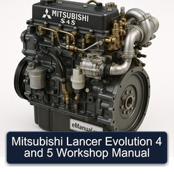 Mitsubishi Lancer Evolution 4 & 5 Werkstatt Handbuch