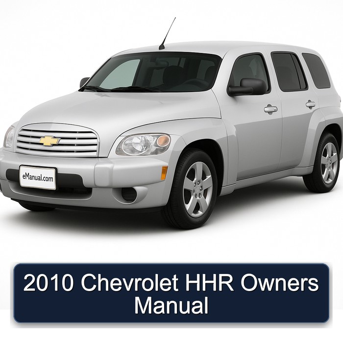 2010 Chevrolet HHR Owners Owner's Manual PDF