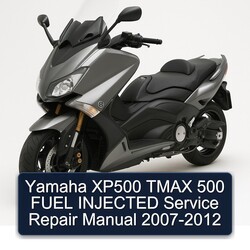 2007-2012 Yamaha Tmax XP500 500 Fuel Injected Service Repair Workshop Manual PDF
