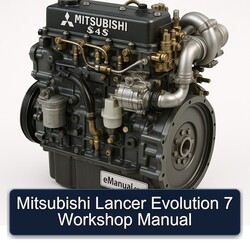Mitsubishi Lancer Evolution 7 Werkstatthandbuch