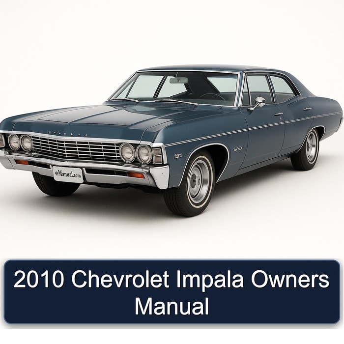 2010 Chevrolet Impala Owners Owner's Manual PDF
