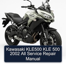 2002 Kawasaki Versys KLE500 KLE 500 All Service Repair Workshop Manual PDF