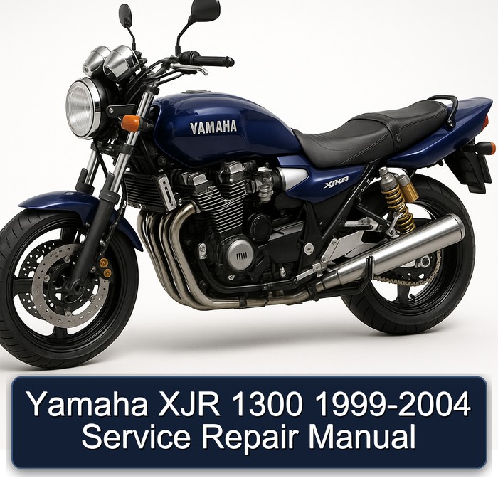 1999-2004 Yamaha XJR Models 1300 Service Repair Workshop Manual PDF