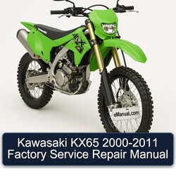 2000-2011 Kawasaki KX Series KX65 Service Repair Workshop Manual PDF
