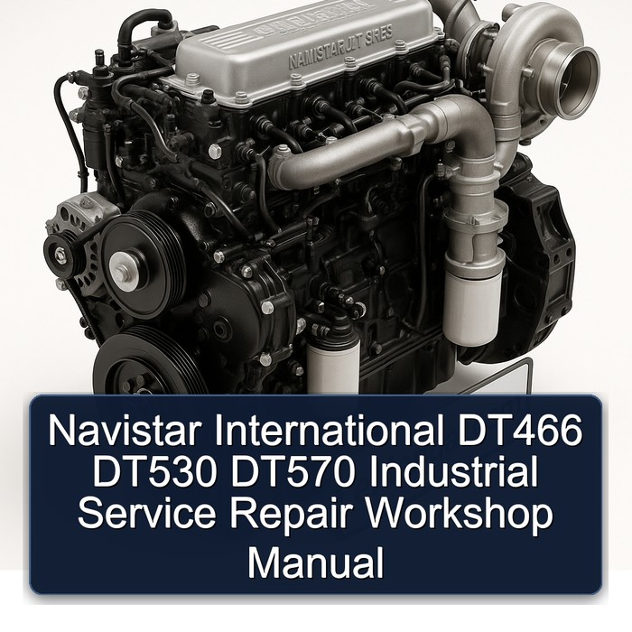 Navistar International DT466 DT530 DT570 Industrial Service Repair Workshop Manual PDF
