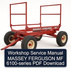 Massey Ferguson MF 6100-series Service Repair Workshop Manual PDF