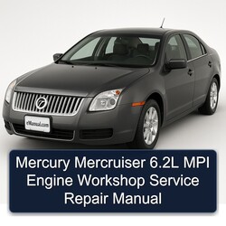 Mercury Mercruiser 6.2l MPI Engine Service Repair Workshop Manual PDF