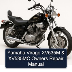 Yamaha Virago XV535M XV535MC Owners Service Repair Workshop Manual PDF