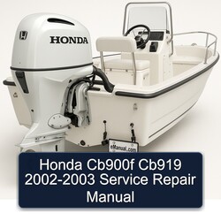 2002-2003 Honda CN250 Helix CB900F CB919 Service Repair Workshop Manual PDF
