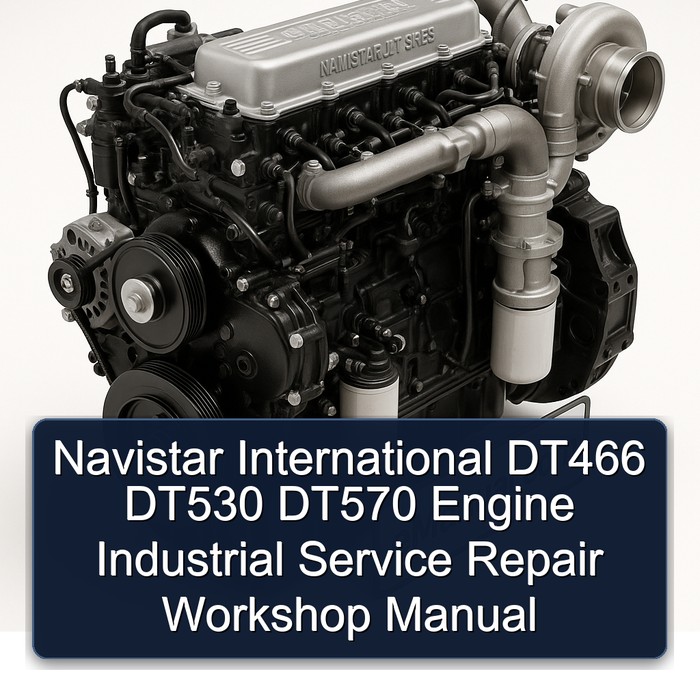 Navistar International DT466 DT530 DT570 Engine Industrial Service Repair Workshop Manual PDF