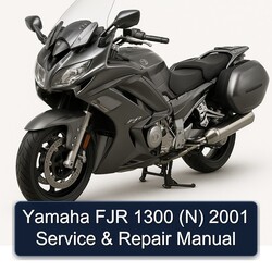 2001 Yamaha FJR Models 1300 (N) Service Repair Workshop Manual PDF