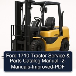 Ford 1710 Tractor -2- -improved Parts Catalog PDF