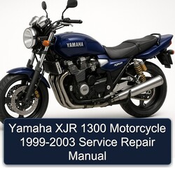 1999-2003 Yamaha XJR Models 1300 Motorcycle Service Repair Workshop Manual PDF