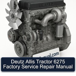 Deutz Allis Tractor 6275 Service Repair Workshop Manual PDF