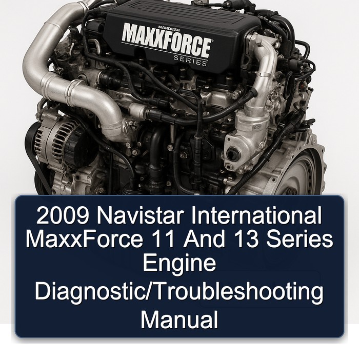 2009 Navistar International Maxxforce 11 13 Series Engine Diagnostic/ Service Repair Workshop Manual PDF