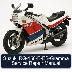 Suzuki RG Series Rg-150-e-es-gramma Service Repair Workshop Manual PDF