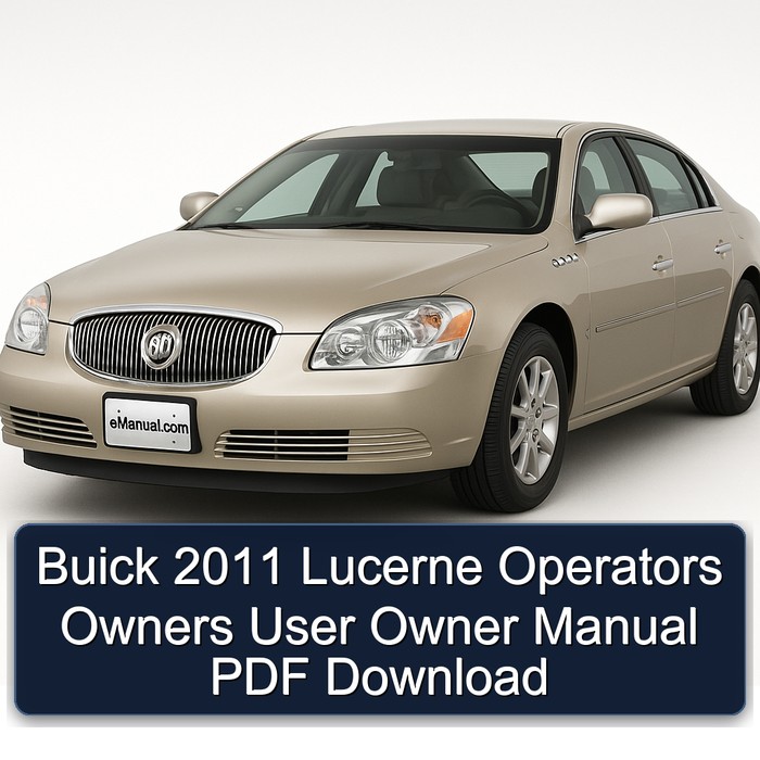 2011 Buick Lucerne Operators Owners User Owner Owner's Manual PDF