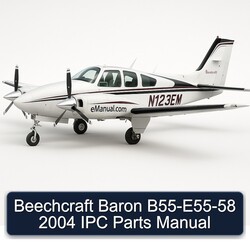 2004 Beechcraft Baron B55-e55-58 IPC Parts Catalog PDF