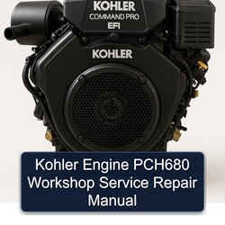 Kohler Command Pro EFI Models Engine PCH680 Service Repair Workshop Manual PDF