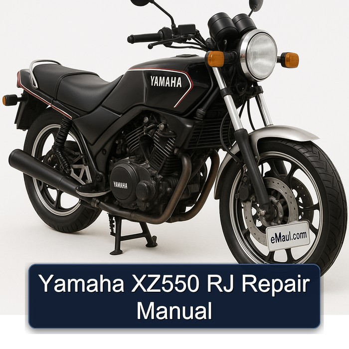 Yamaha XZ550 Service Repair Workshop Manual PDF