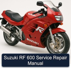 Suzuki RF Series 600 Service Repair Workshop Manual PDF