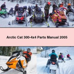 2005 Arctic CAT 300-4X4 Parts Catalog PDF