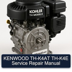 Kohler TH Models Kenwood TH-K4AT TH-K4E Service Repair Workshop Manual PDF