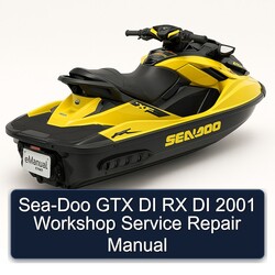 2001 SEA-DOO GTX DI RX Service Repair Workshop Manual PDF