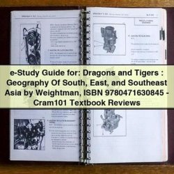 E-STUDY Dragons Tigers: Geography South East Southeast Asia Weightman Service Repair Workshop Manual PDF
