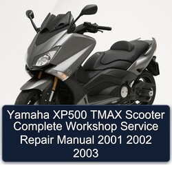 2001-2003 Baotian Yamaha XP500 Tmax Scooter Service Repair Workshop Manual PDF