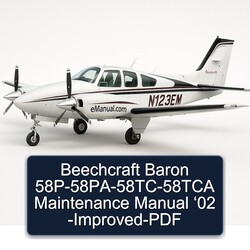 Beechcraft Baron 58p-58pa-58tc-58tca ‘02 -improved Service Repair Workshop Manual PDF