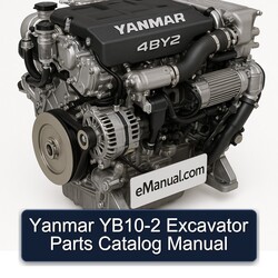 Yanmar YB10-2 Excavator Parts Catalog PDF