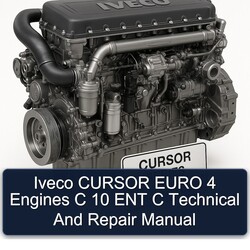 Iveco Cursor Euro 4 Engines C 10 ENT Service Repair Workshop Manual PDF