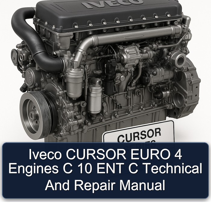 Iveco Cursor Euro 4 Engines C 10 ENT Service Repair Workshop Manual PDF