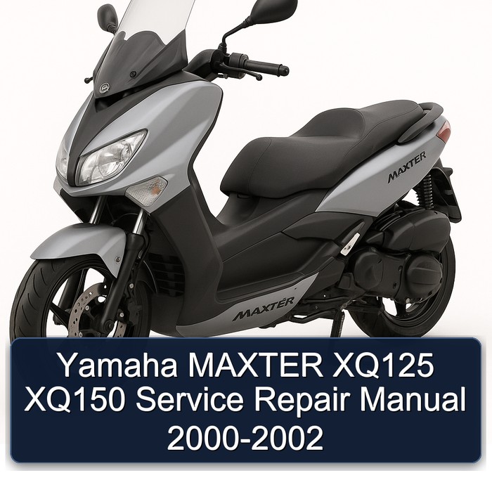 2000-2002 Yamaha Maxter XQ125 XQ150 Service Repair Workshop Manual PDF