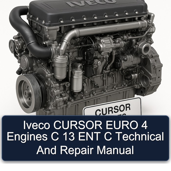 Iveco Cursor Euro 4 Engines C 13 ENT Service Repair Workshop Manual PDF