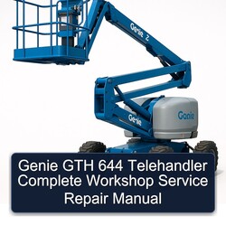 Genie GTH 644 Telehandler Service Repair Workshop Manual PDF