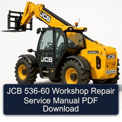JCB 536-60 Service Repair Workshop Manual PDF