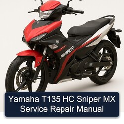 Yamaha Sniper T135 HC MX Service Repair Workshop Manual PDF